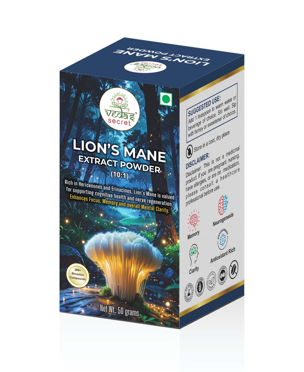 Lion's Mane Extract Powder